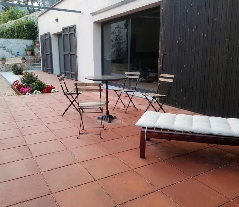 Designer Home With Pool Near Beach And Village Alella Exterior foto