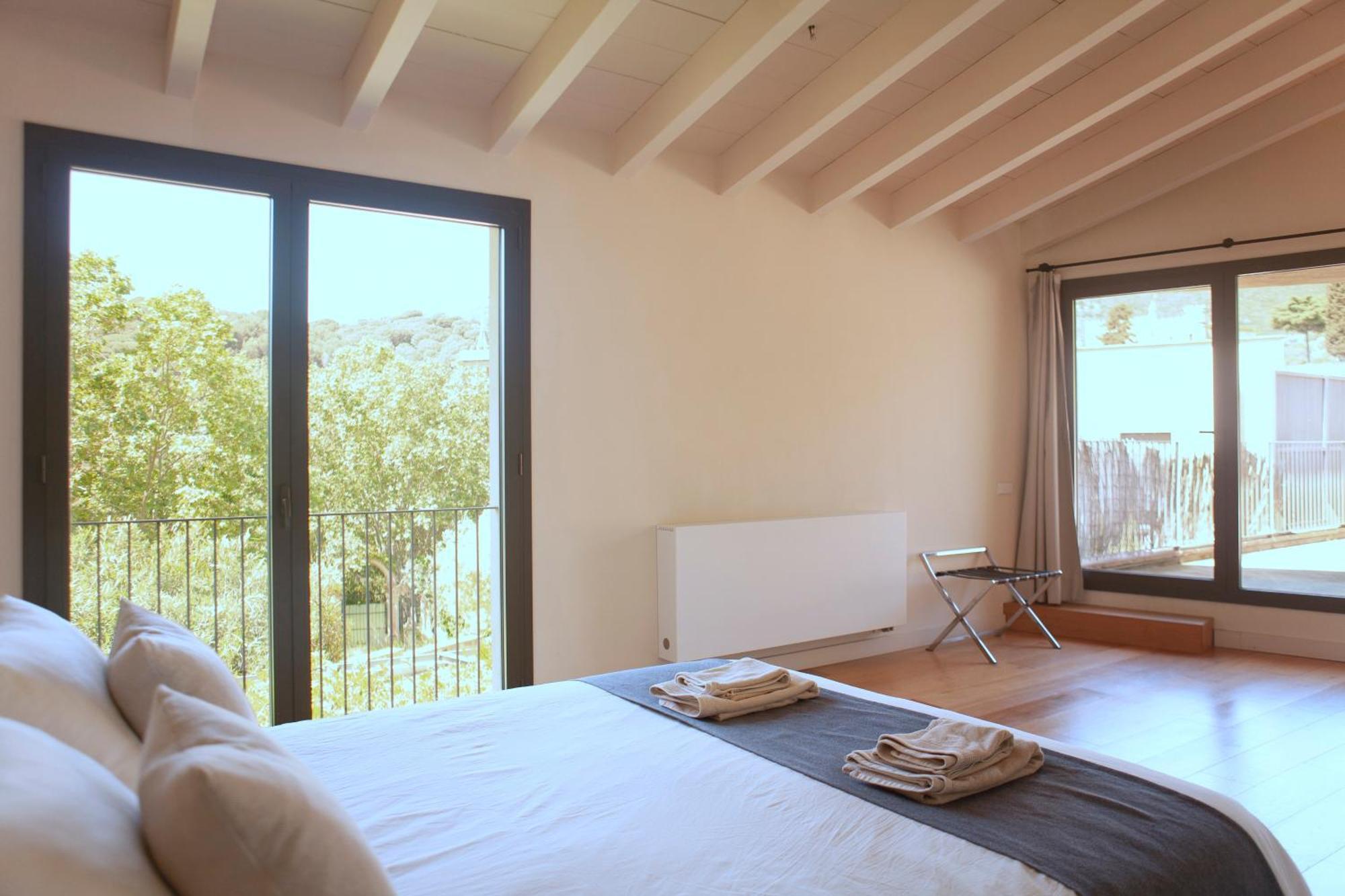 Designer Home With Pool Near Beach And Village Alella Exterior foto